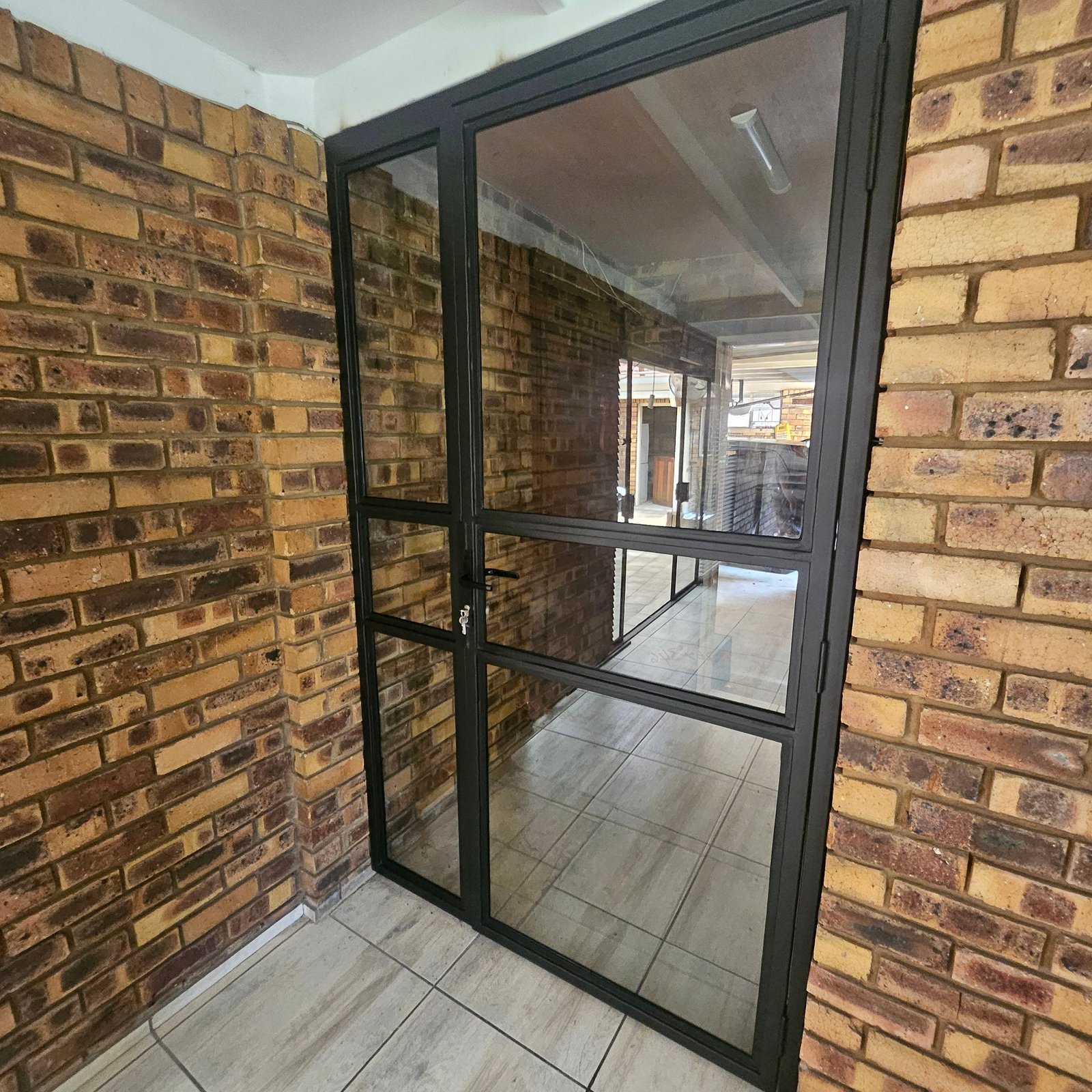 Custom glazed steelwork — project 6