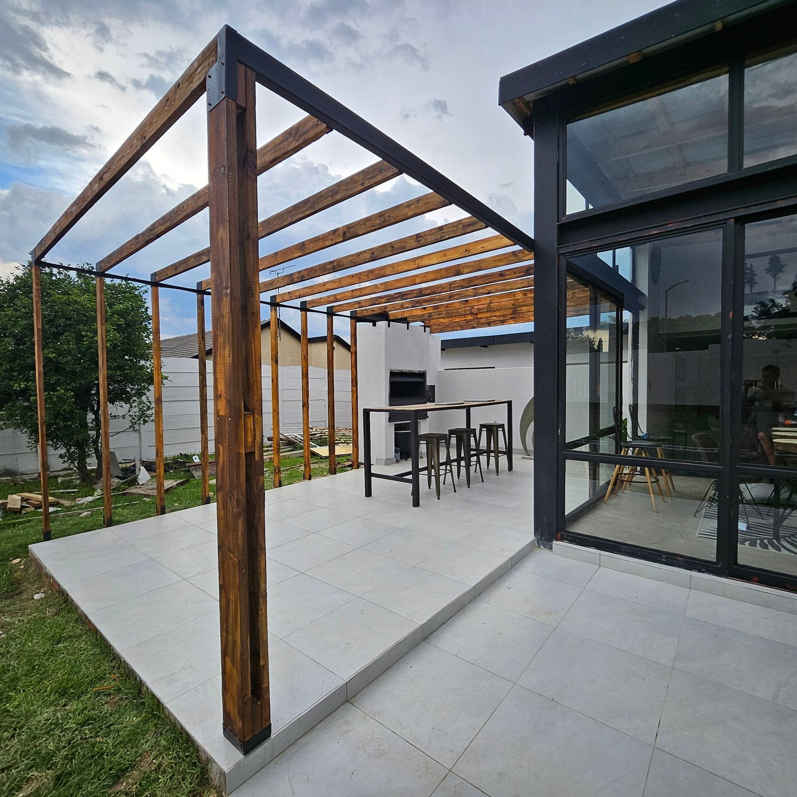 Pergolas and decking — project 6
